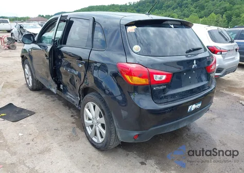 2015 Mitsubishi Outlander Sport Es from USA, damaged, VIN 4A4AR3AU5FE056288